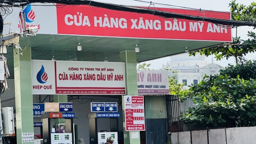 HCM: Trạm sạc VinFast - Cửa hàng xăng dầu Mỹ Anh